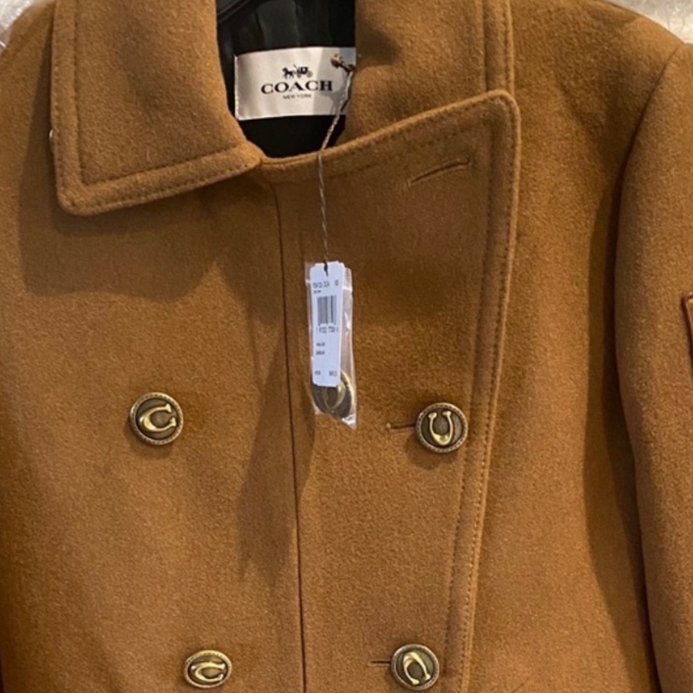 Coach naval wool jacket